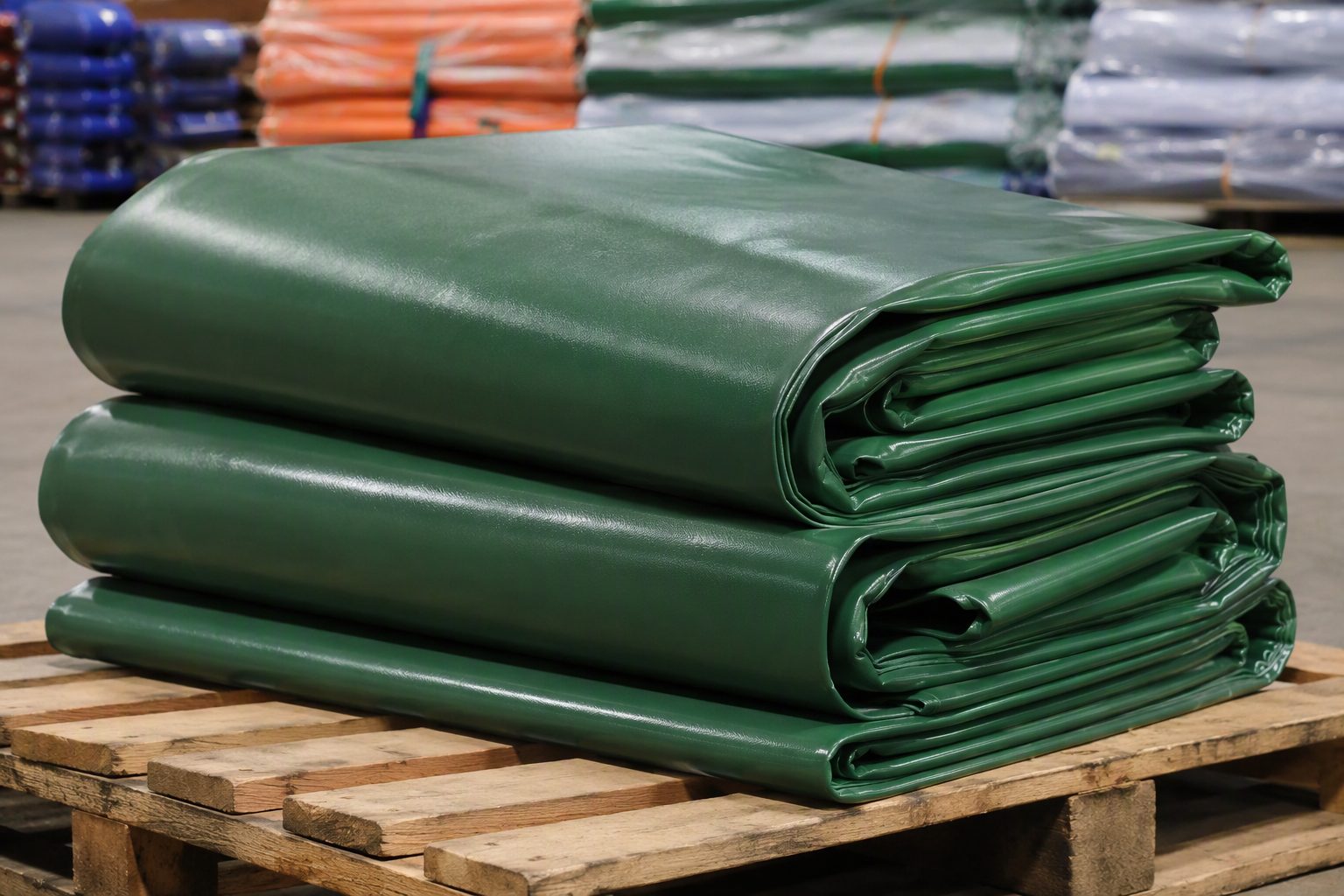Terpal PVC untuk aplikasi tahan air jangka panjang